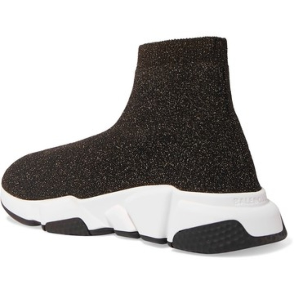 NIB Balenciaga SPEED TRAINERS Black/gold, 34 - Picture 3 of 16